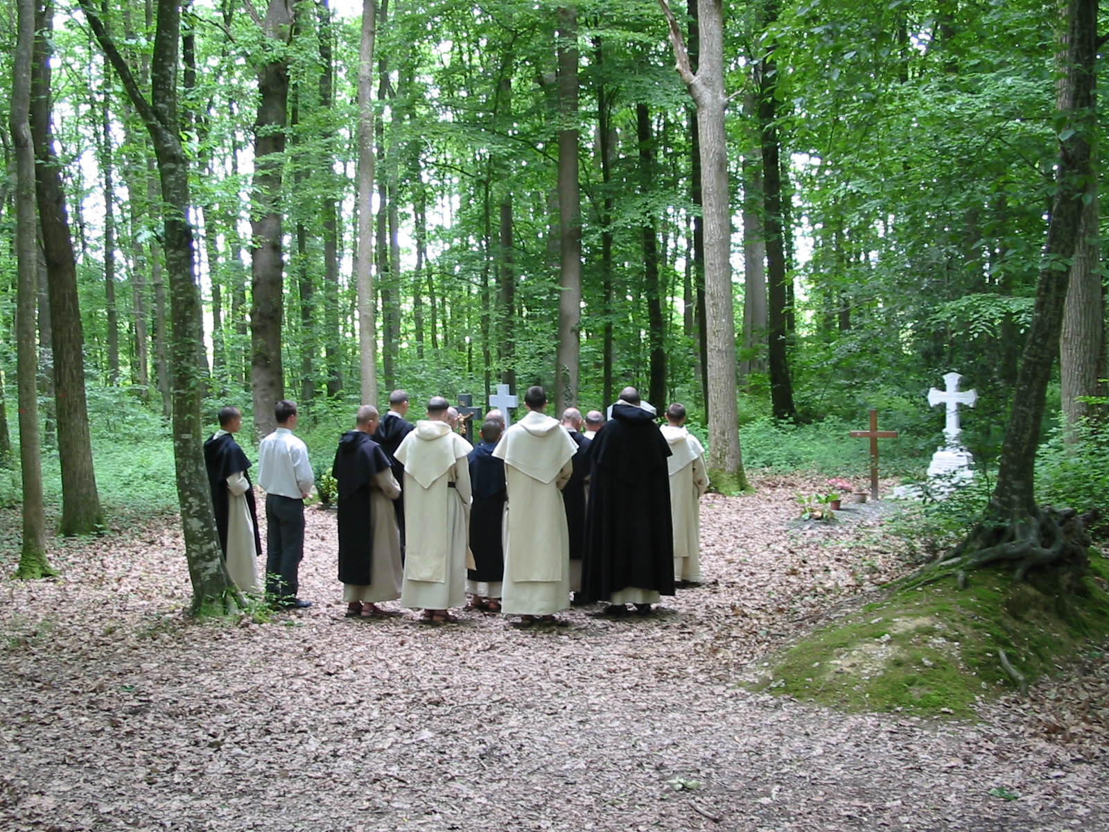 The cemetery